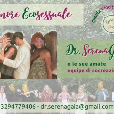 Alchimie dell’Amore Ecosessuale, 24-28 agosto 2022 – Tivoli, Lazio